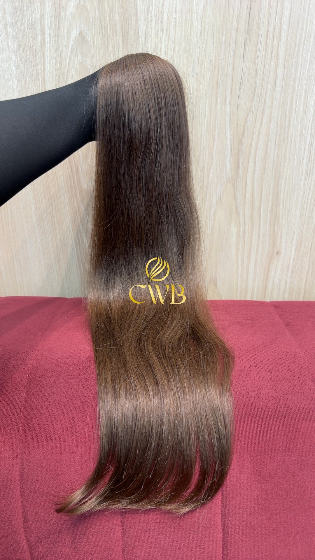 Cabelo Loiro Natural Médio 66cm 63g Brasileiro do Sul
