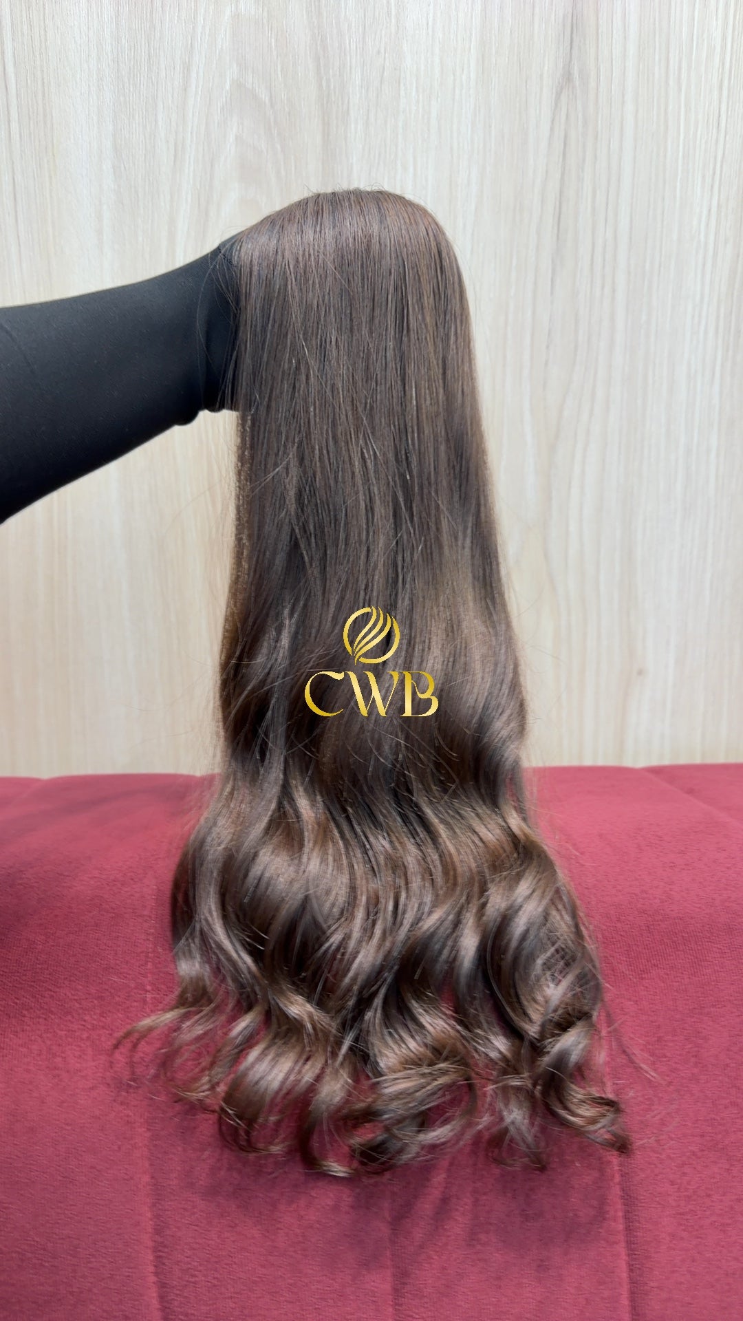 Cabelo Loiro Natural Escuro 54cm 130g Brasileiro do Sul