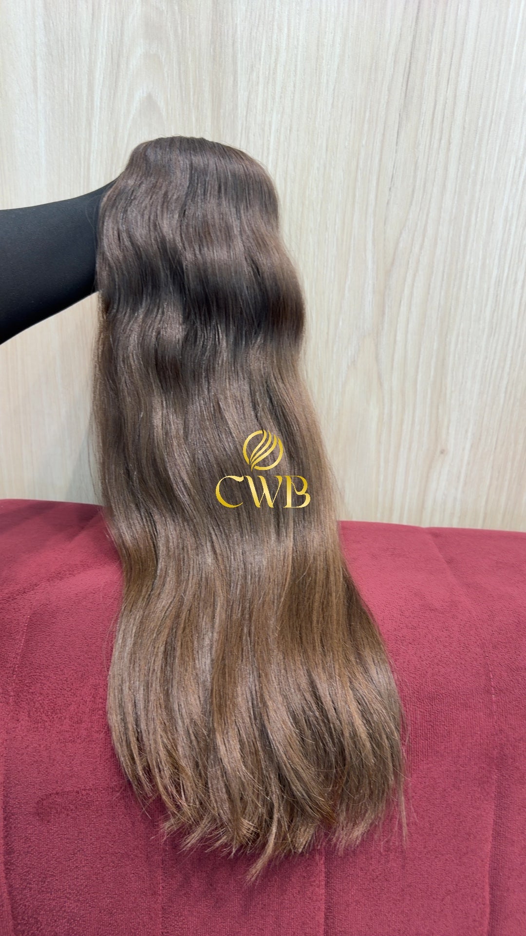Cabelo Loiro Natural Escuro 59cm 122g Brasileiro do Sul