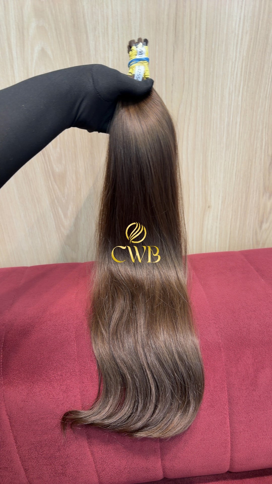 Cabelo Castanho Natural Claro 60cm 94g Brasileiro do Sul
