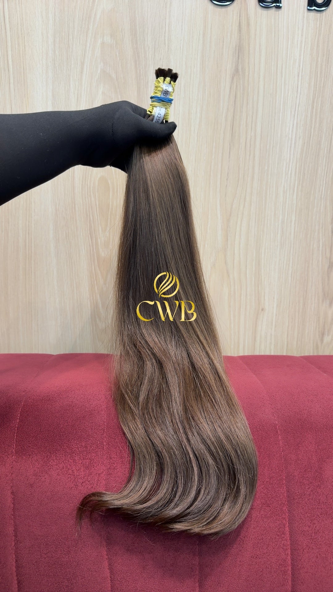 Cabelo Castanho Natural Claro 60cm 94g Brasileiro do Sul