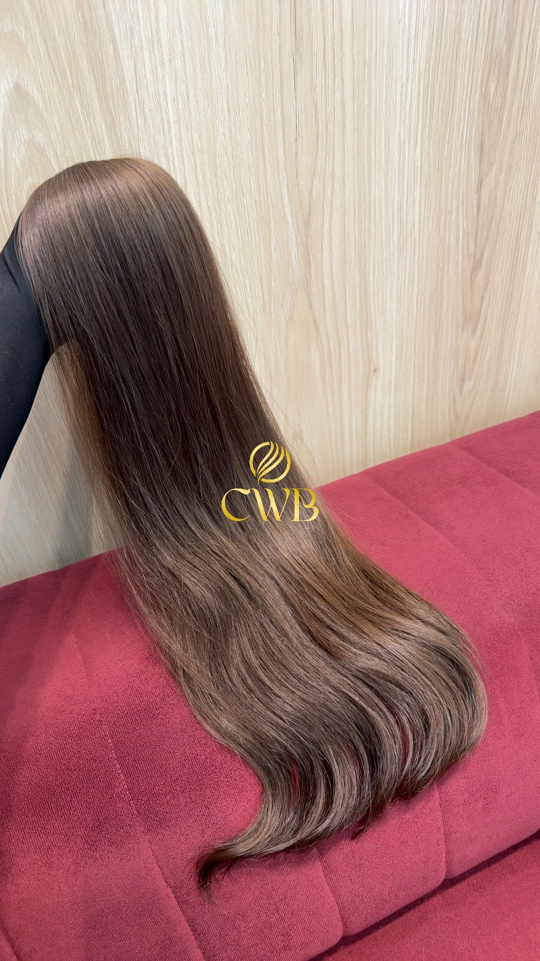Cabelo Castanho Natural Claro 60cm 94g Brasileiro do Sul