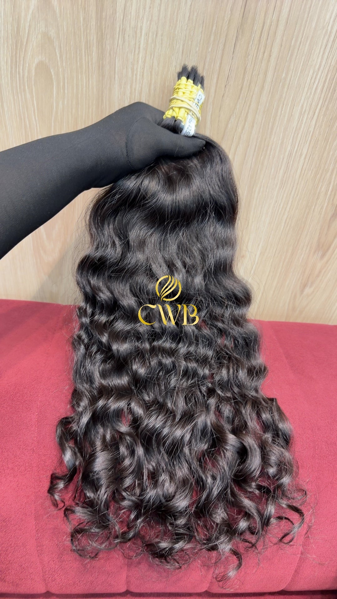 Cabelo Castanho Natural Escuro 51cm 226g Brasileiro do Sul