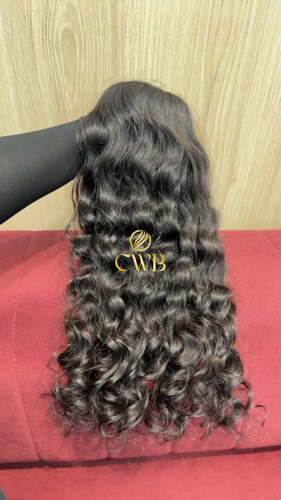 Cabelo Castanho Natural Escuro 51cm 226g Brasileiro do Sul