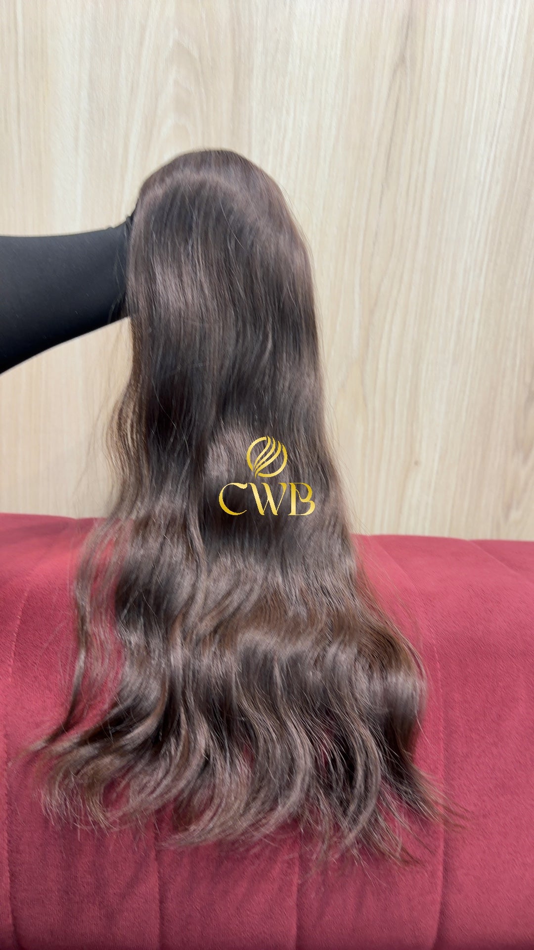 Cabelo Castanho Natural Claro 60cm 120g Brasileiro do Sul