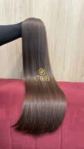 Cabelo Castanho Natural Claro 64cm 209g Brasileiro do Sul