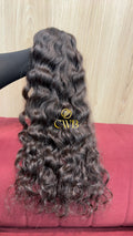Cabelo Castanho Natural Escuro 62cm 203g Brasileiro do Sul