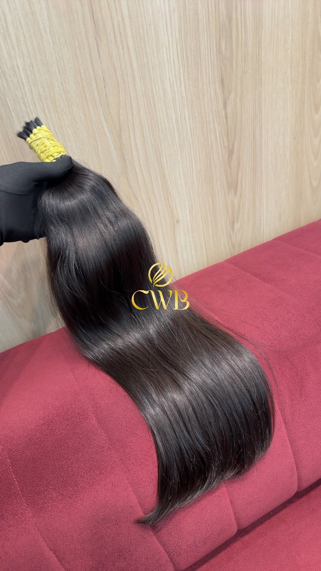 Cabelo Castanho Natural Médio 54cm 150g Brasileiro do Sul