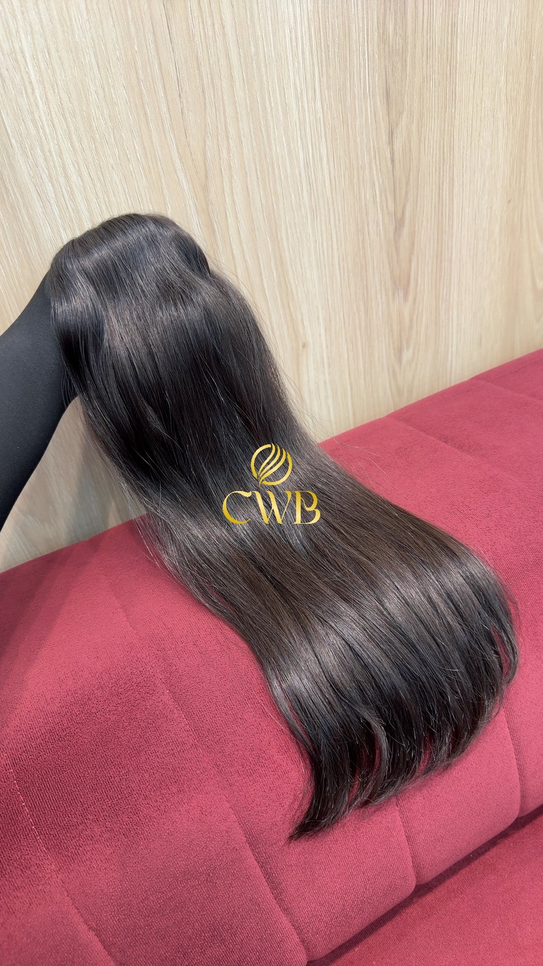 Cabelo Castanho Natural Médio 54cm 150g Brasileiro do Sul