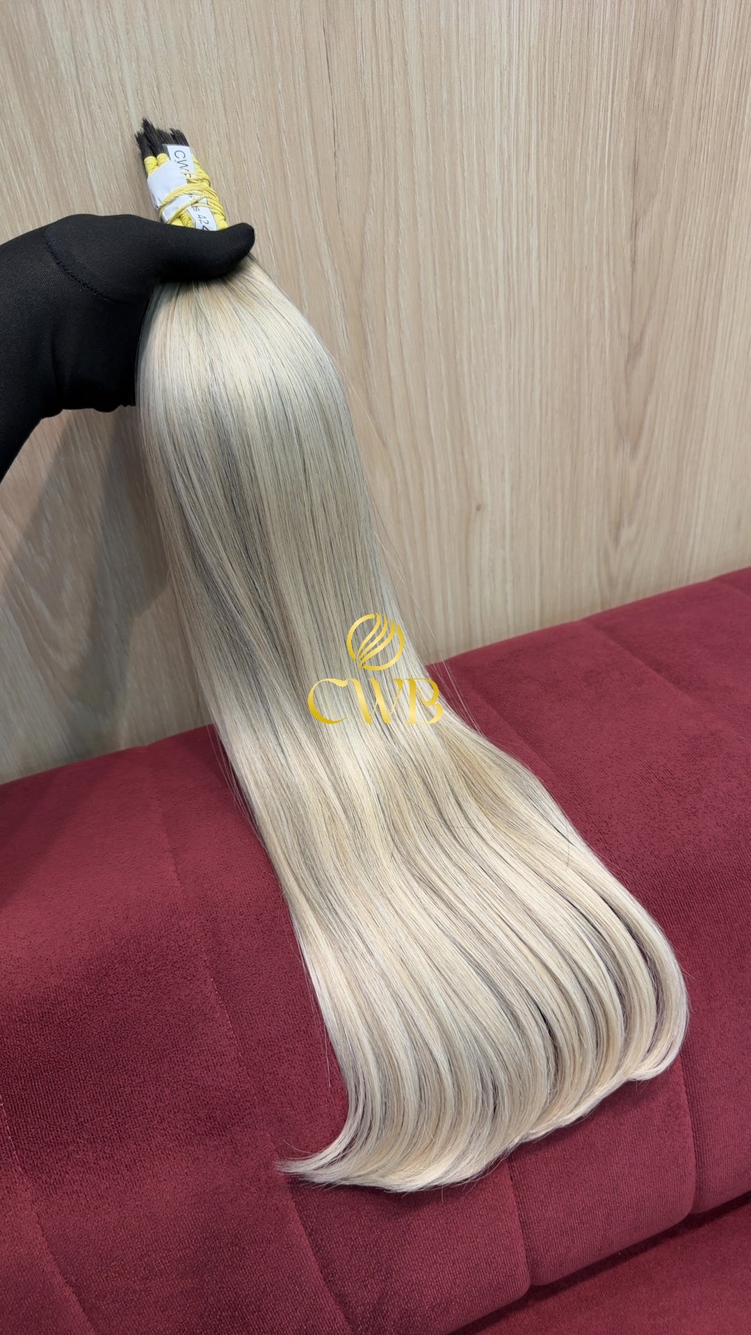 Cabelo Loiro Descolorido Global 56cm 120g Brasileiro do Sul