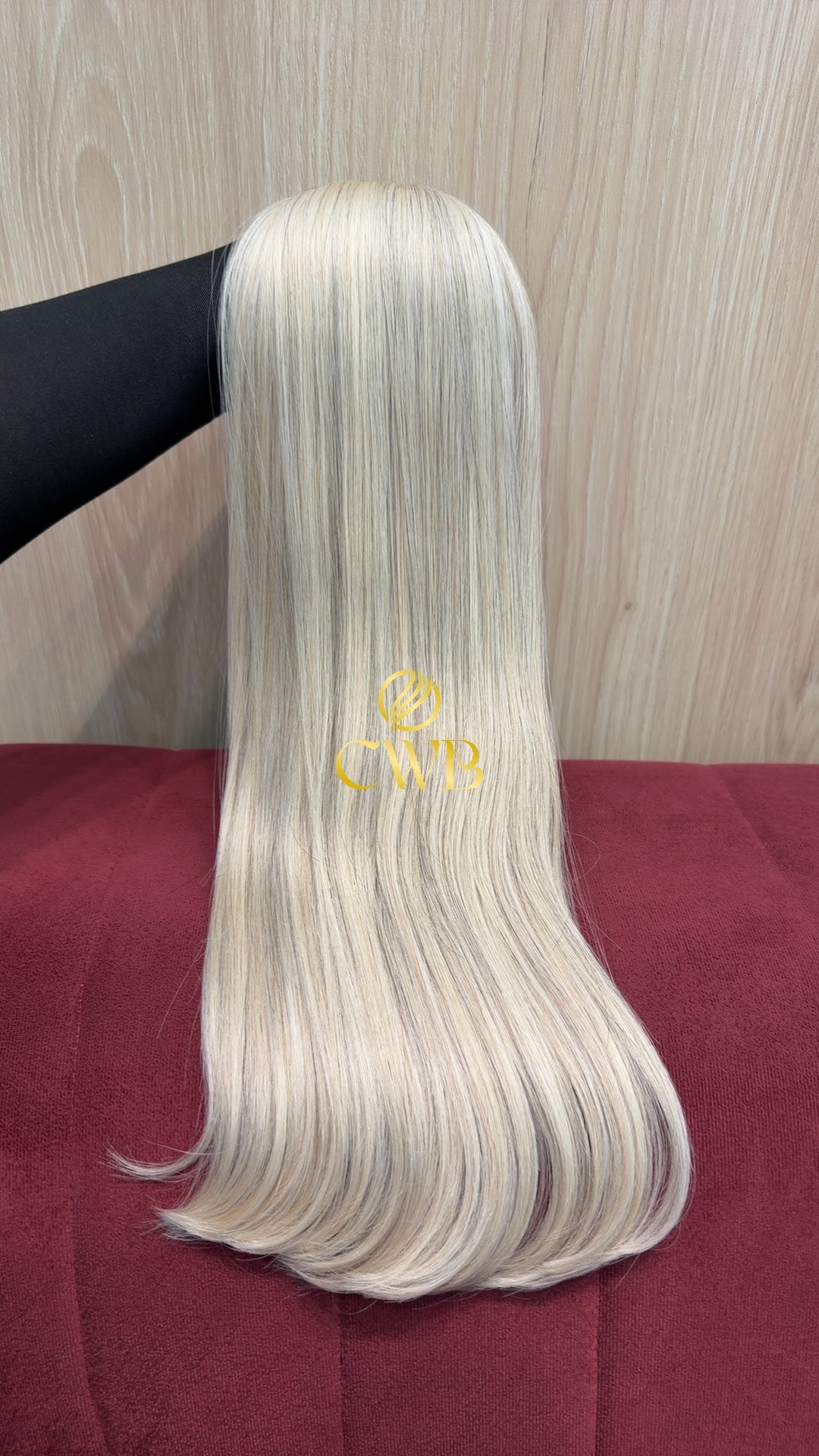 Cabelo Loiro Descolorido Global 56cm 120g Brasileiro do Sul