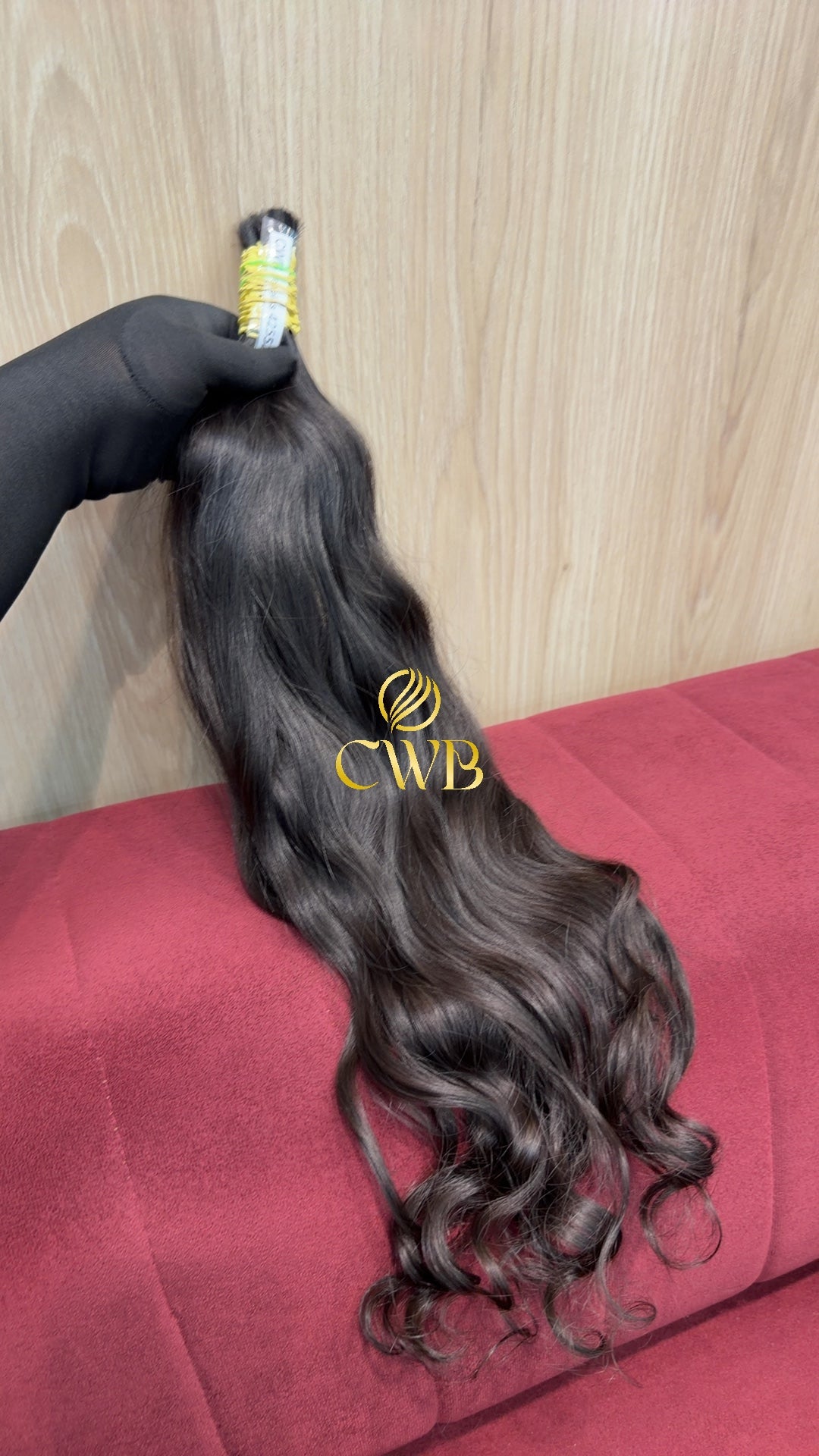 Cabelo Castanho Natural Escuro 58cm 99g Brasileiro do Sul