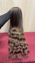 Cabelo Castanho Natural Claro 63cm 118g Brasileiro do Sul