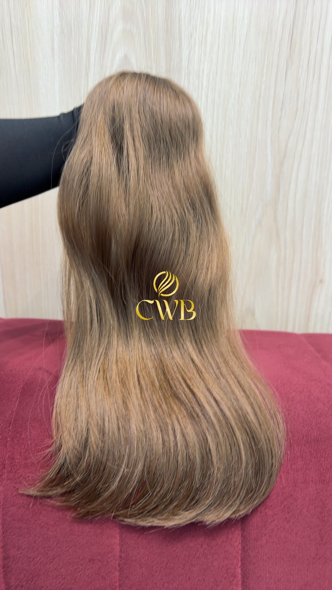 Cabelo Loiro Natural Claro 50cm 175g Brasileiro do Sul