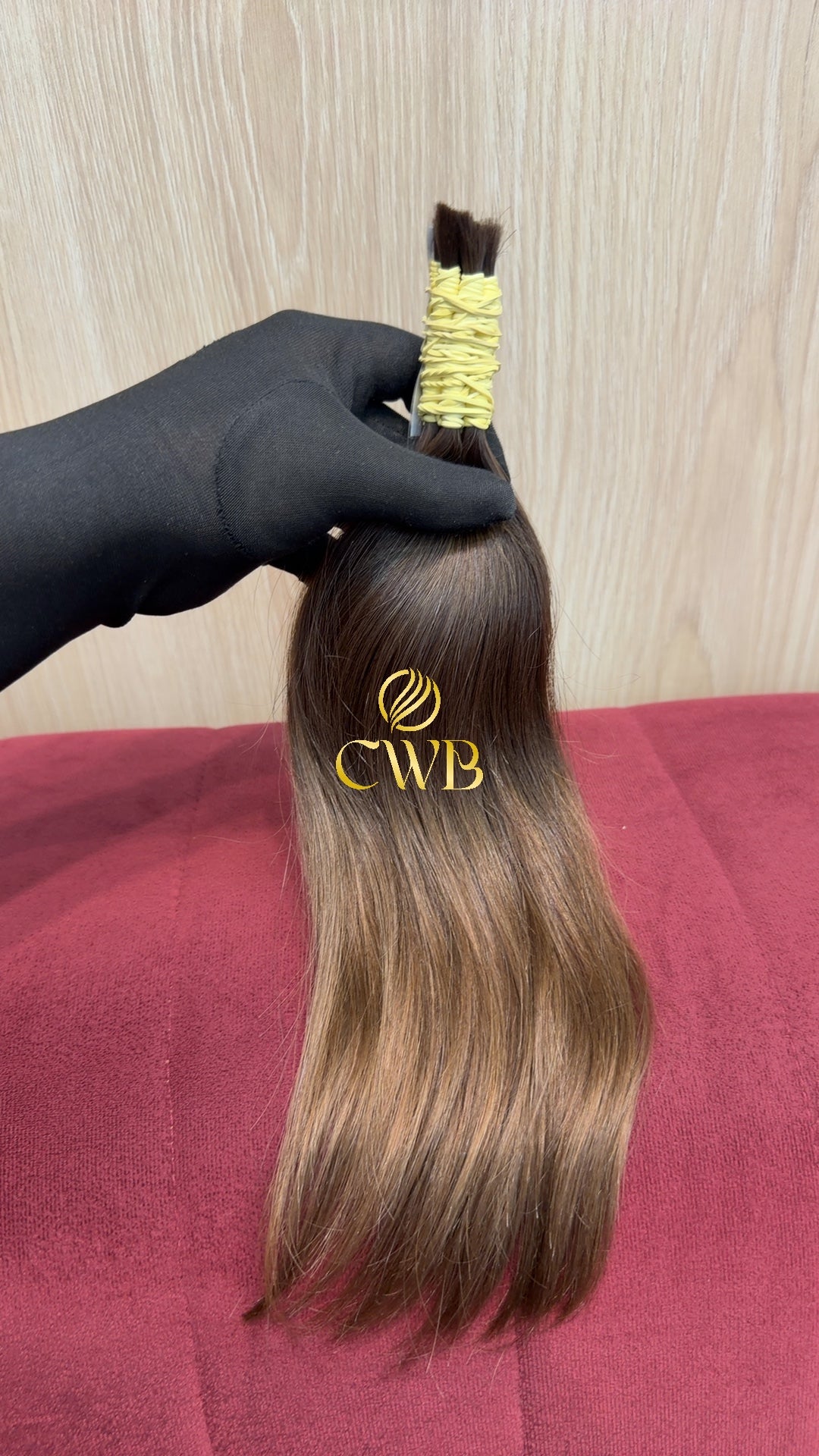 Cabelo Loiro Natural Escuro 34cm 53g Brasileiro do Sul