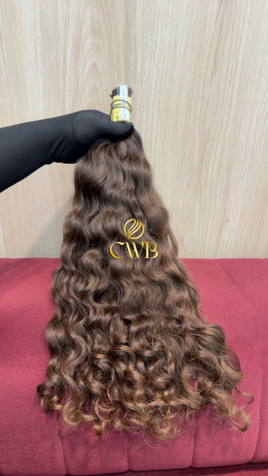Cabelo Loiro Natural Escuro 50cm 169g Brasileiro do Sul