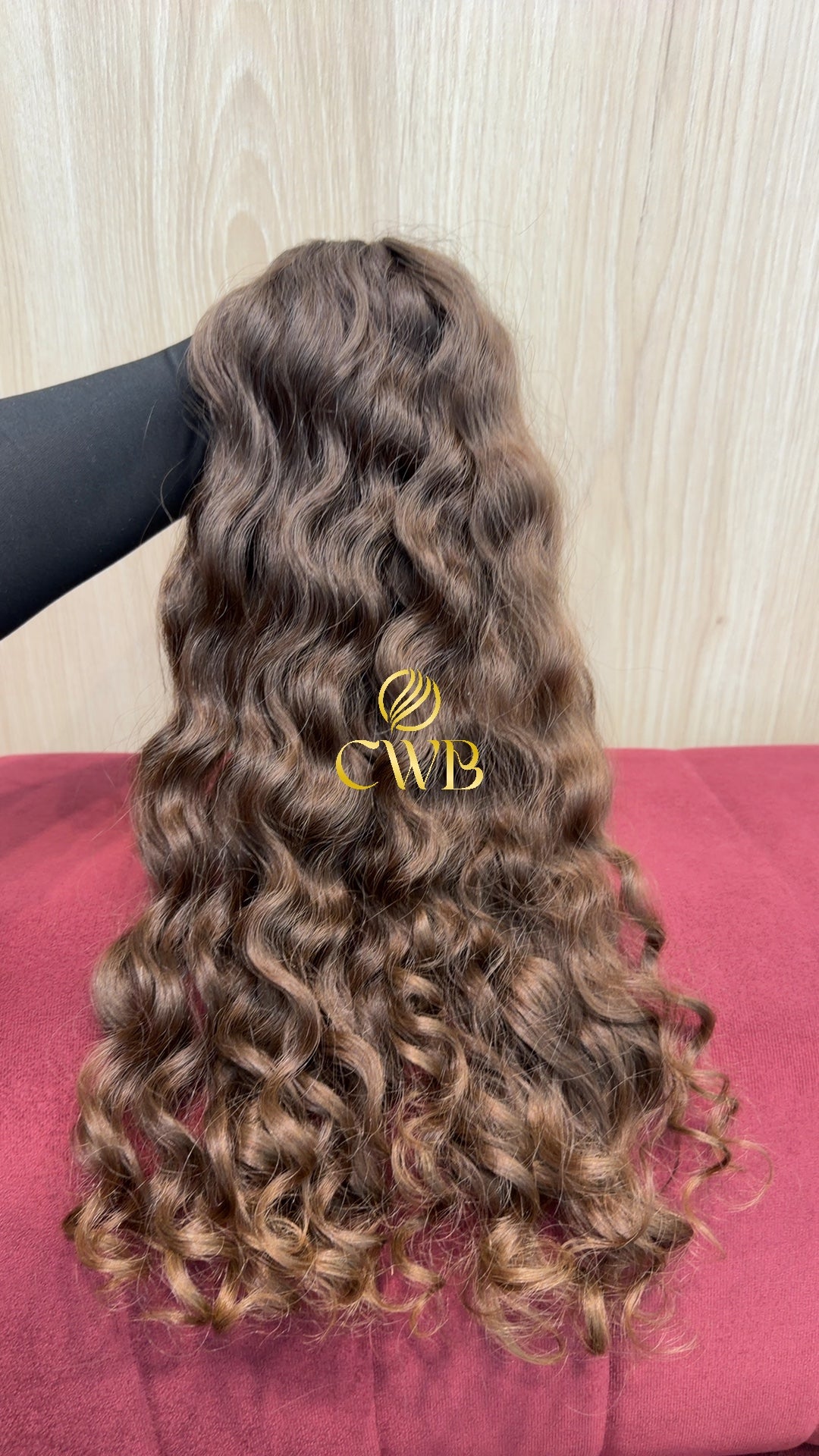Cabelo Loiro Natural Escuro 50cm 169g Brasileiro do Sul