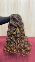 Cabelo Loiro Natural Escuro 50cm 169g Brasileiro do Sul