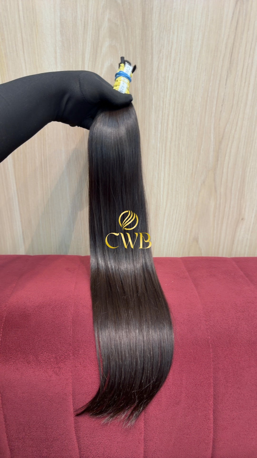 Cabelo Castanho Natural Médio 60cm 84g Brasileiro do Sul