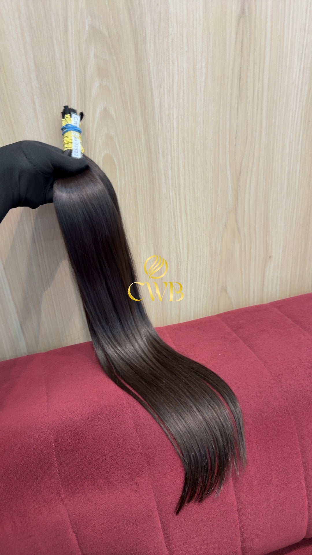 Cabelo Castanho Natural Médio 60cm 84g Brasileiro do Sul