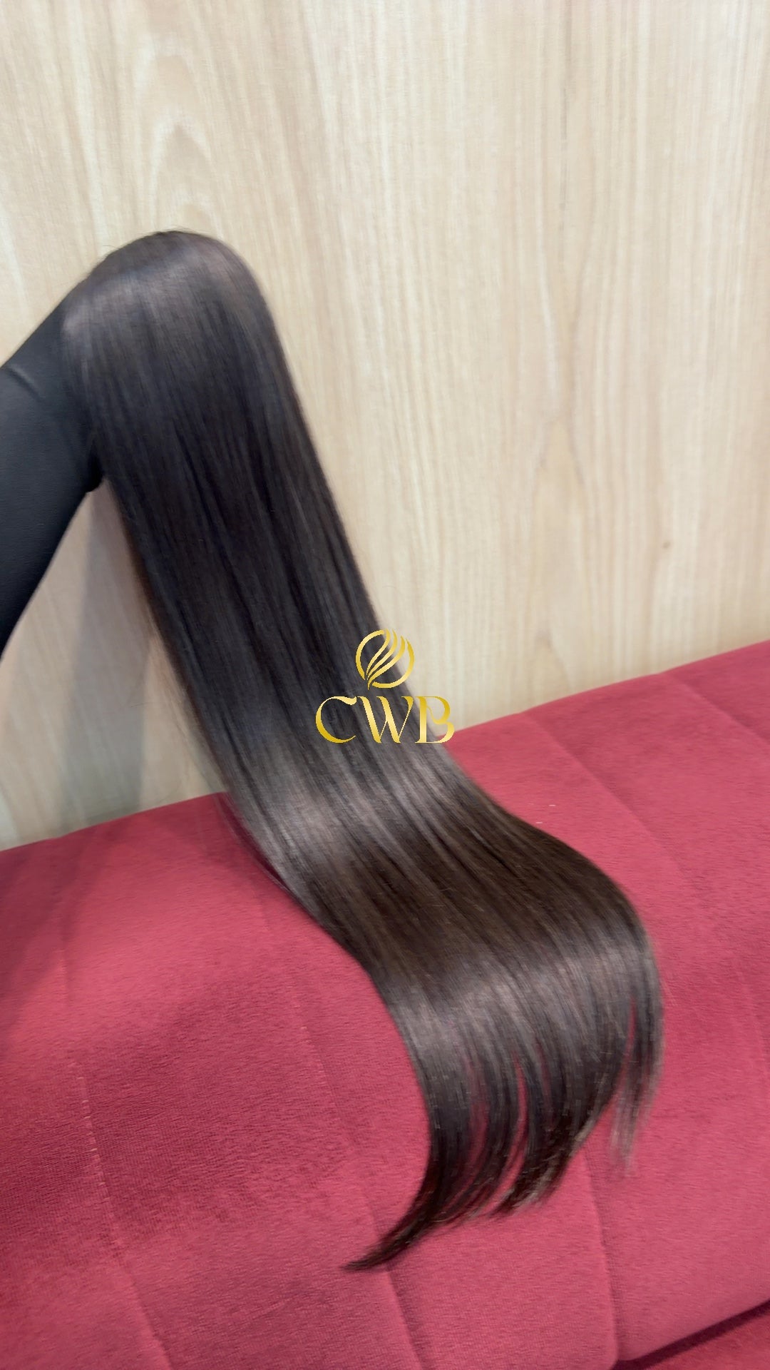 Cabelo Castanho Natural Médio 60cm 84g Brasileiro do Sul