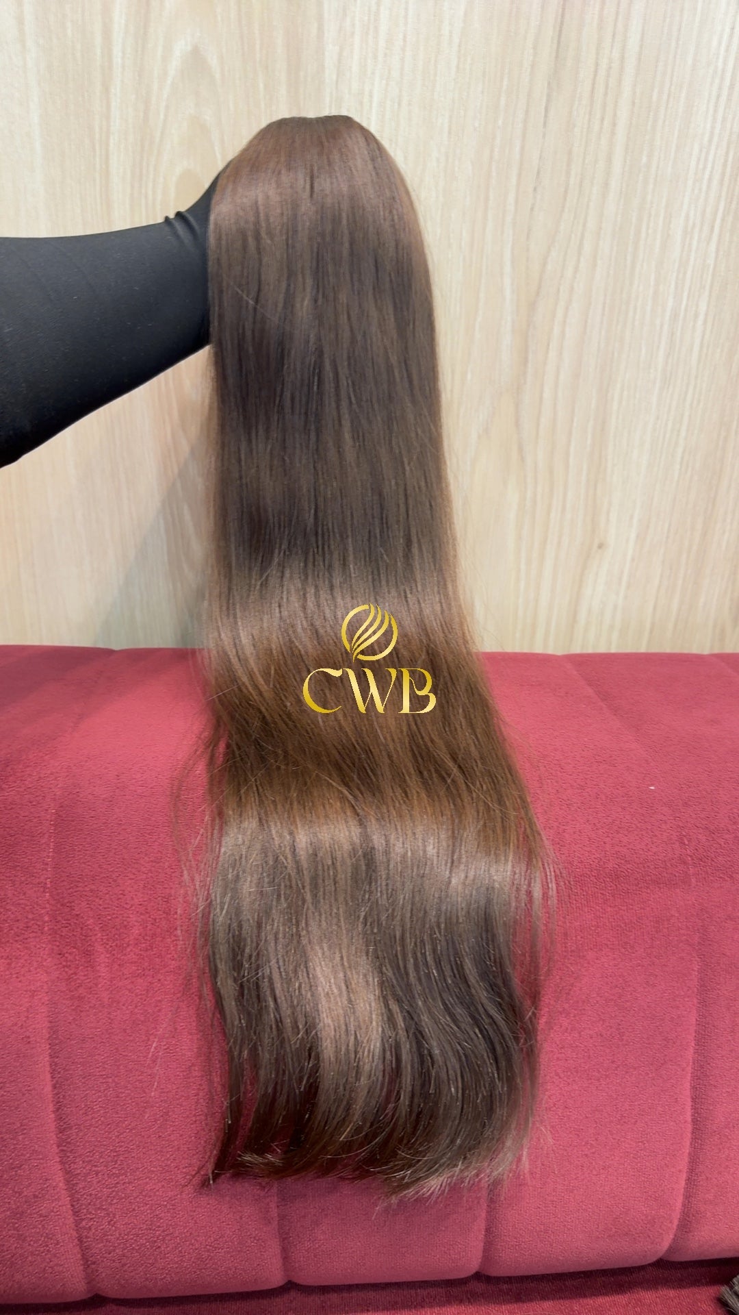 Cabelo Loiro Natural Escuro 66cm 101g Brasileiro do Sul
