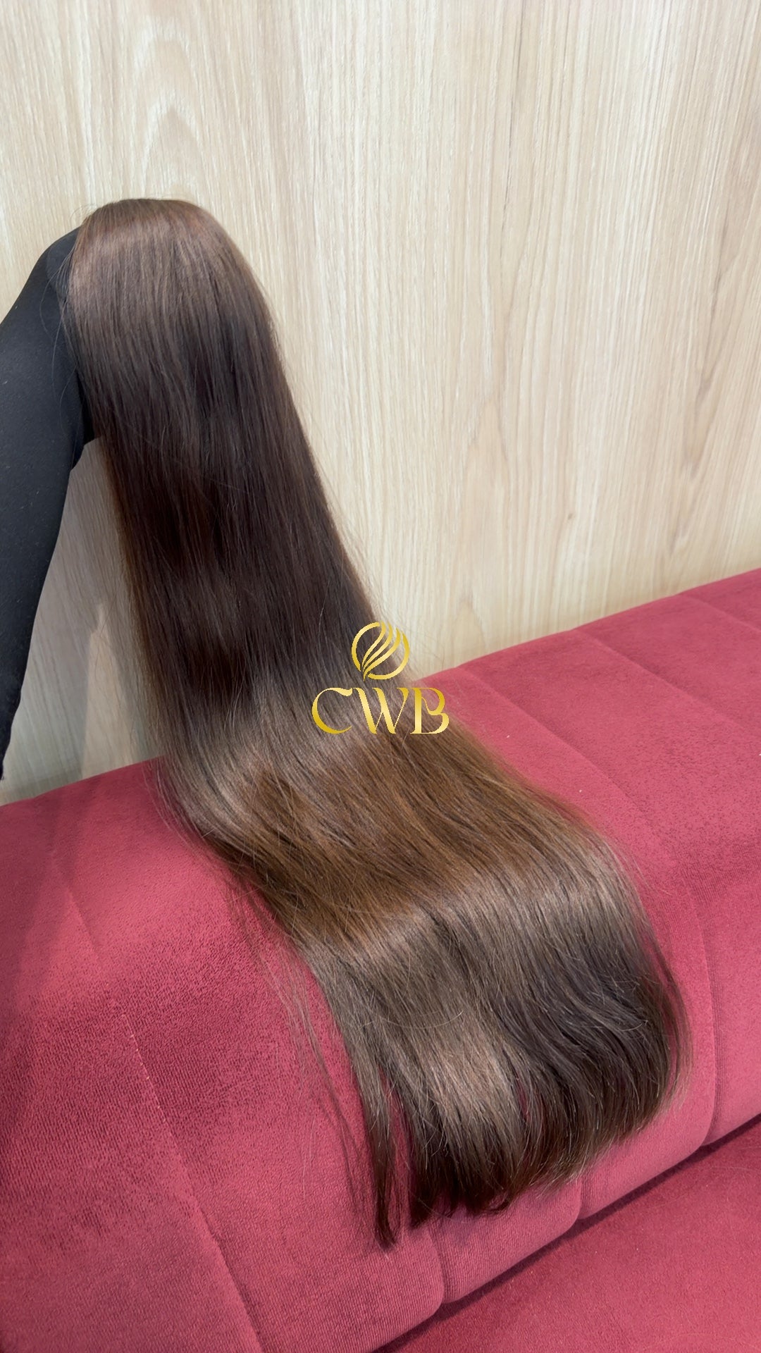 Cabelo Loiro Natural Escuro 66cm 101g Brasileiro do Sul