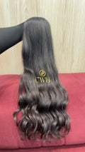 Cabelo Castanho Natural Médio 60cm 147g Brasileiro do Sul