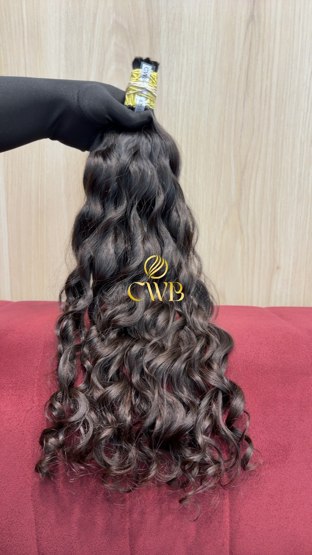 Cabelo Castanho Natural Escuro 50cm 193g Brasileiro do Sul
