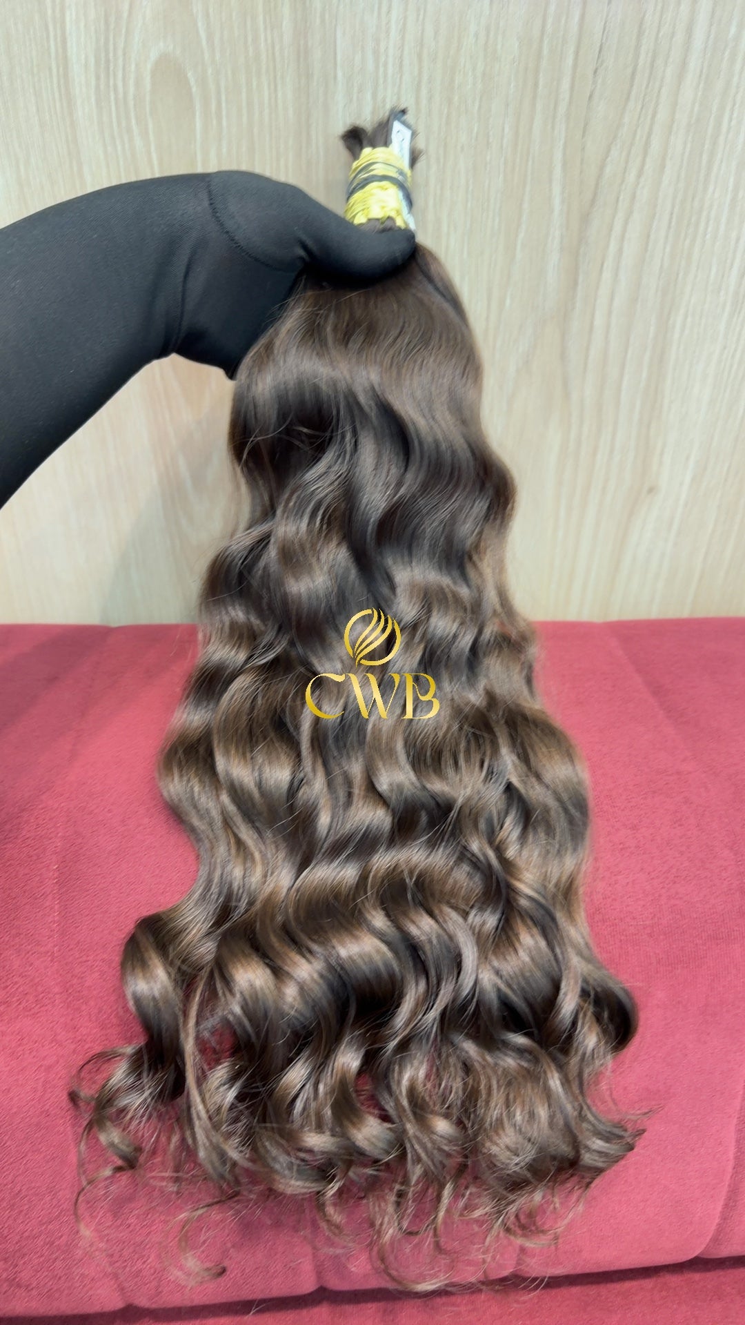 Cabelo Loiro Natural Escuro 50cm 160g Brasileiro do Sul