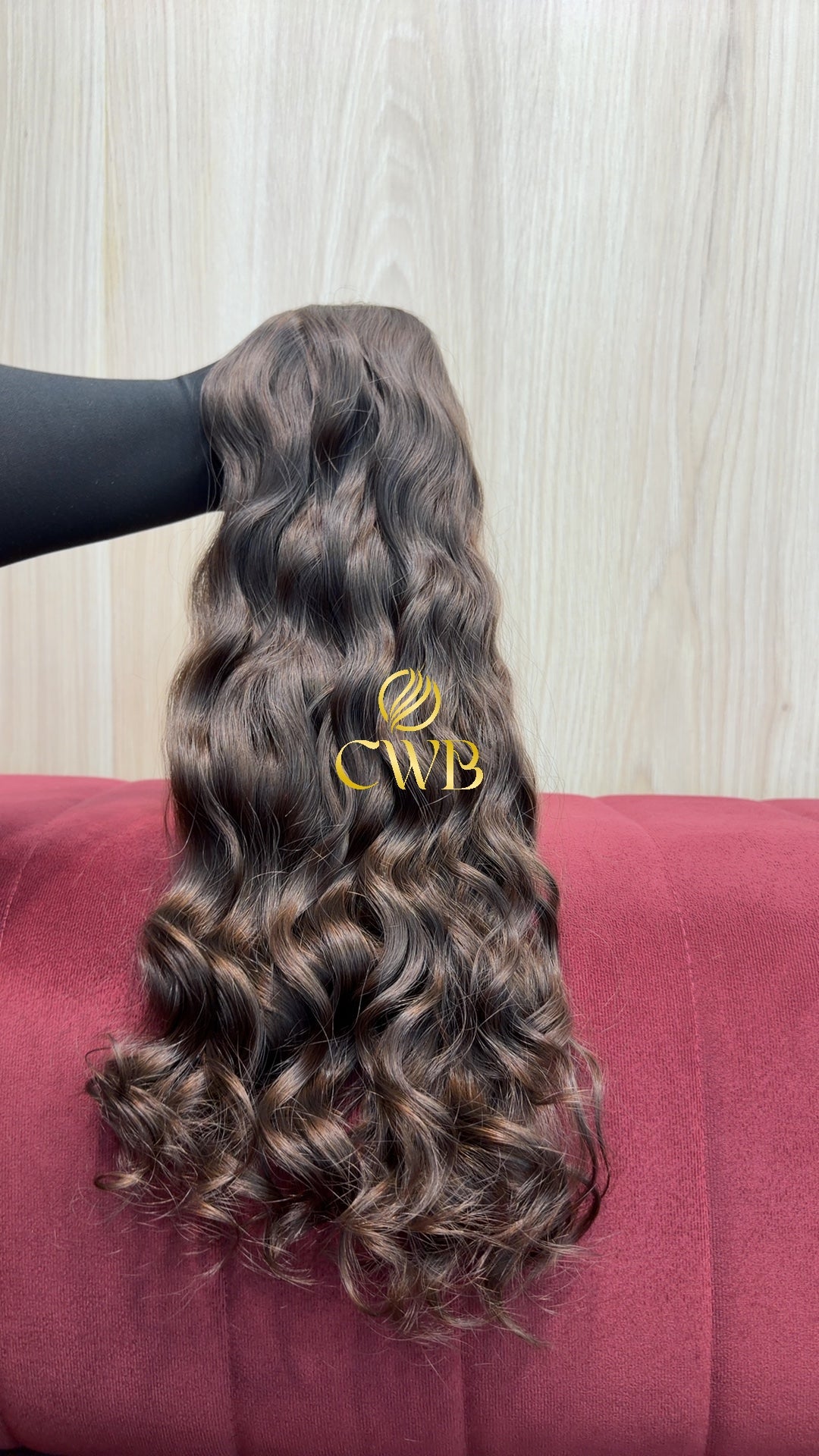 Cabelo Loiro Natural Escuro 50cm 160g Brasileiro do Sul