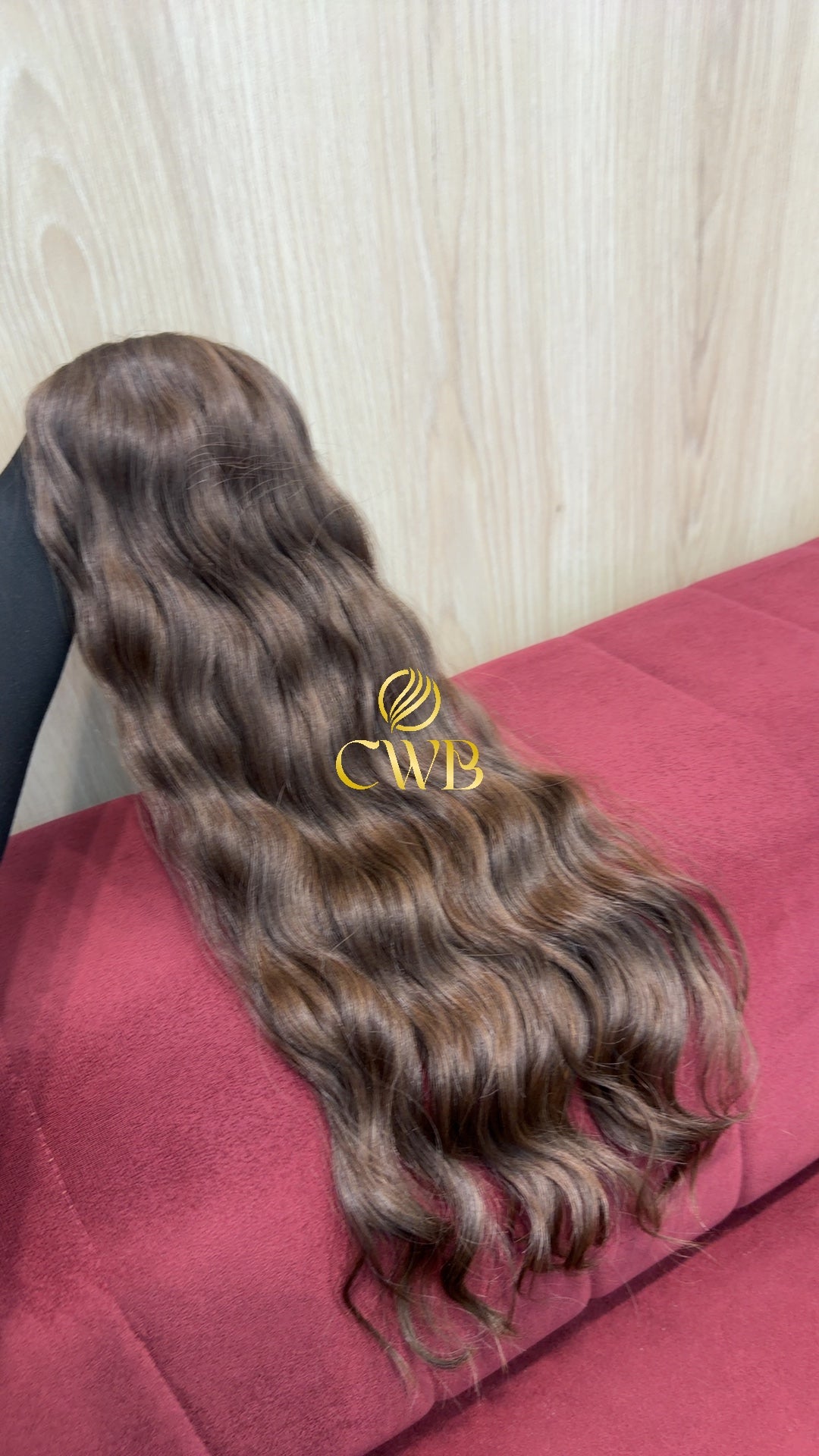 Cabelo Loiro Natural Escuro 57cm 116g Brasileiro do Sul