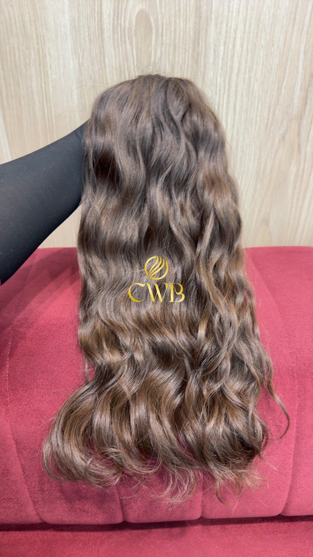 Cabelo Loiro Natural Escuro 51cm 172g Brasileiro do Sul