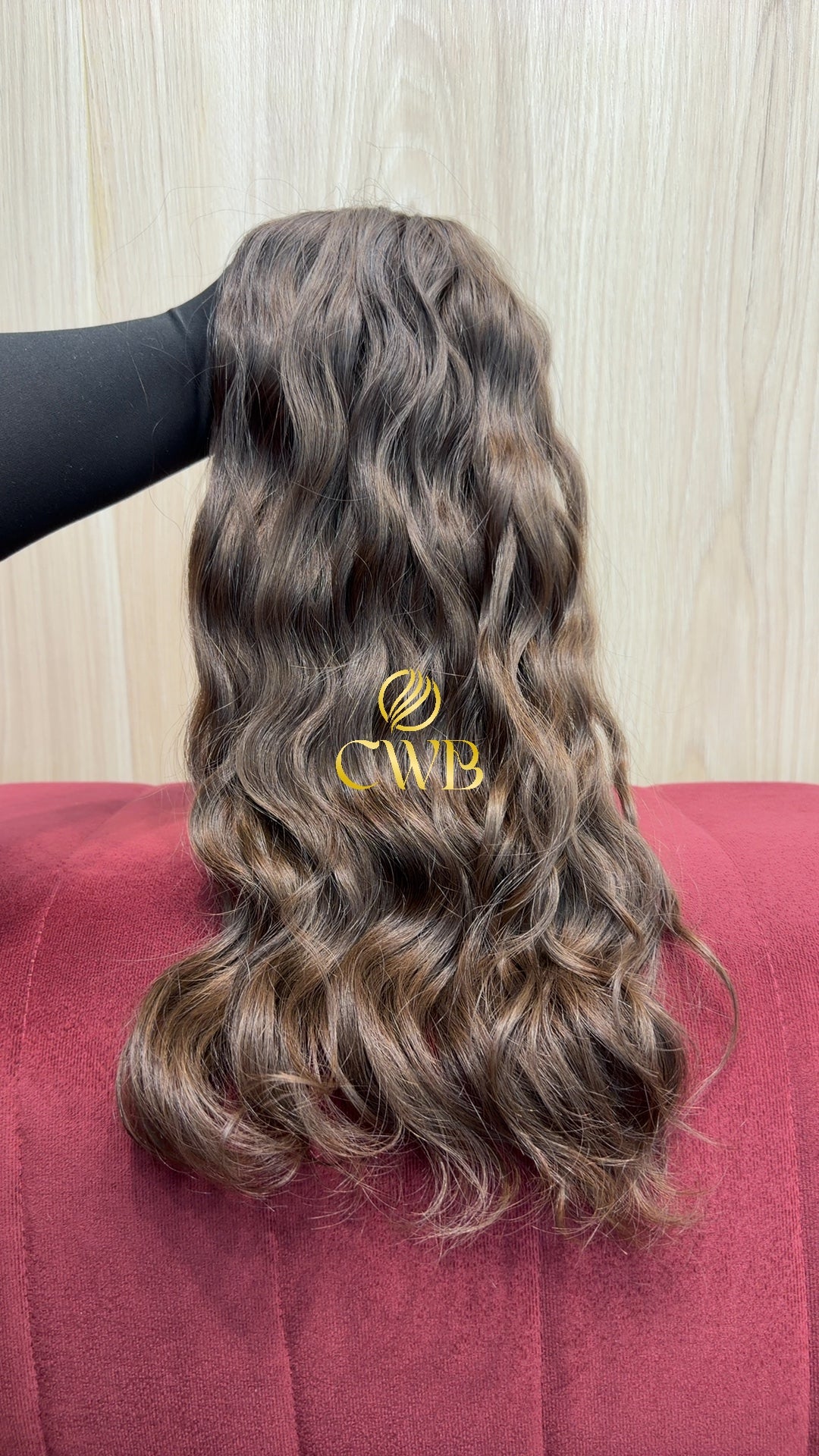 Cabelo Loiro Natural Escuro 51cm 172g Brasileiro do Sul
