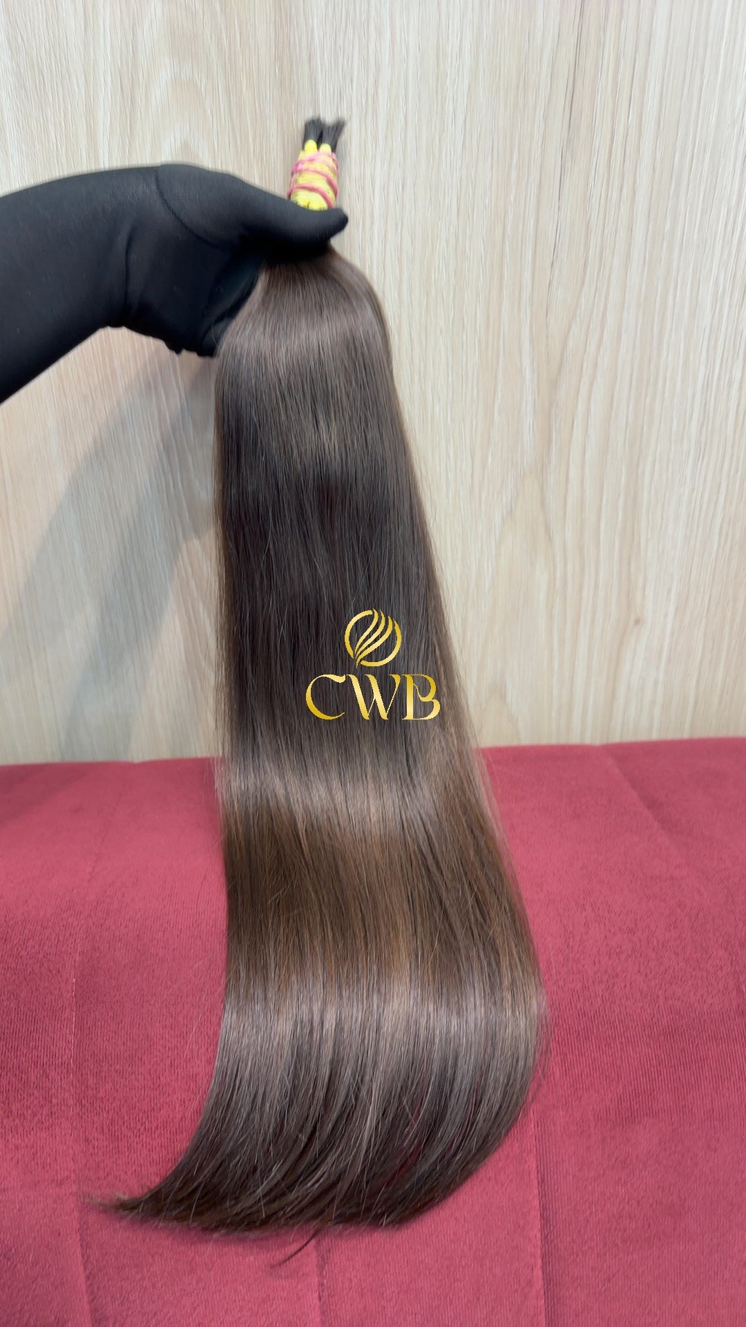 Cabelo Loiro Natural Escuro 58cm 90g Brasileiro do Sul