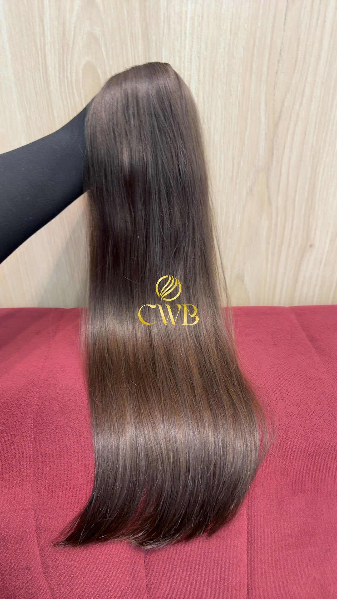 Cabelo Loiro Natural Escuro 58cm 90g Brasileiro do Sul