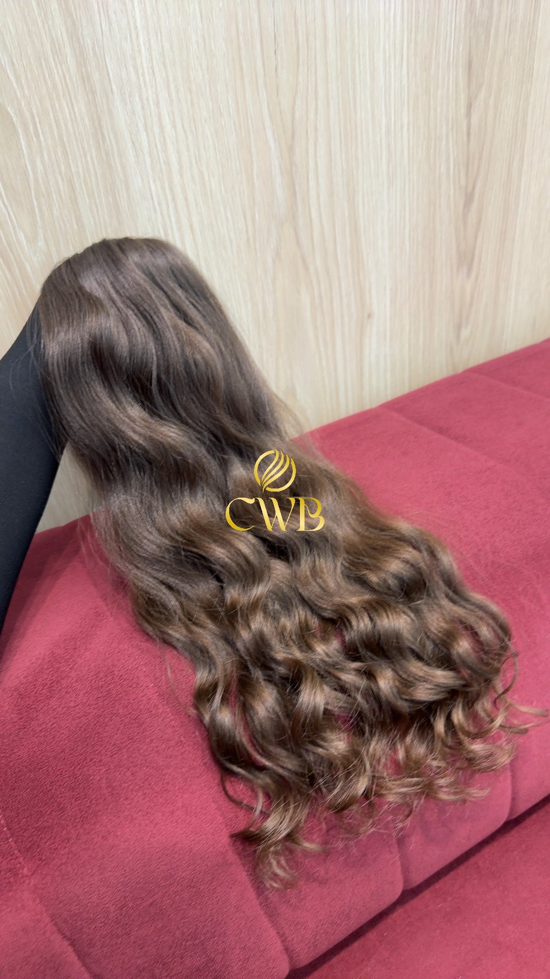 Cabelo Loiro Natural Escuro 50cm 81g Brasileiro do Sul