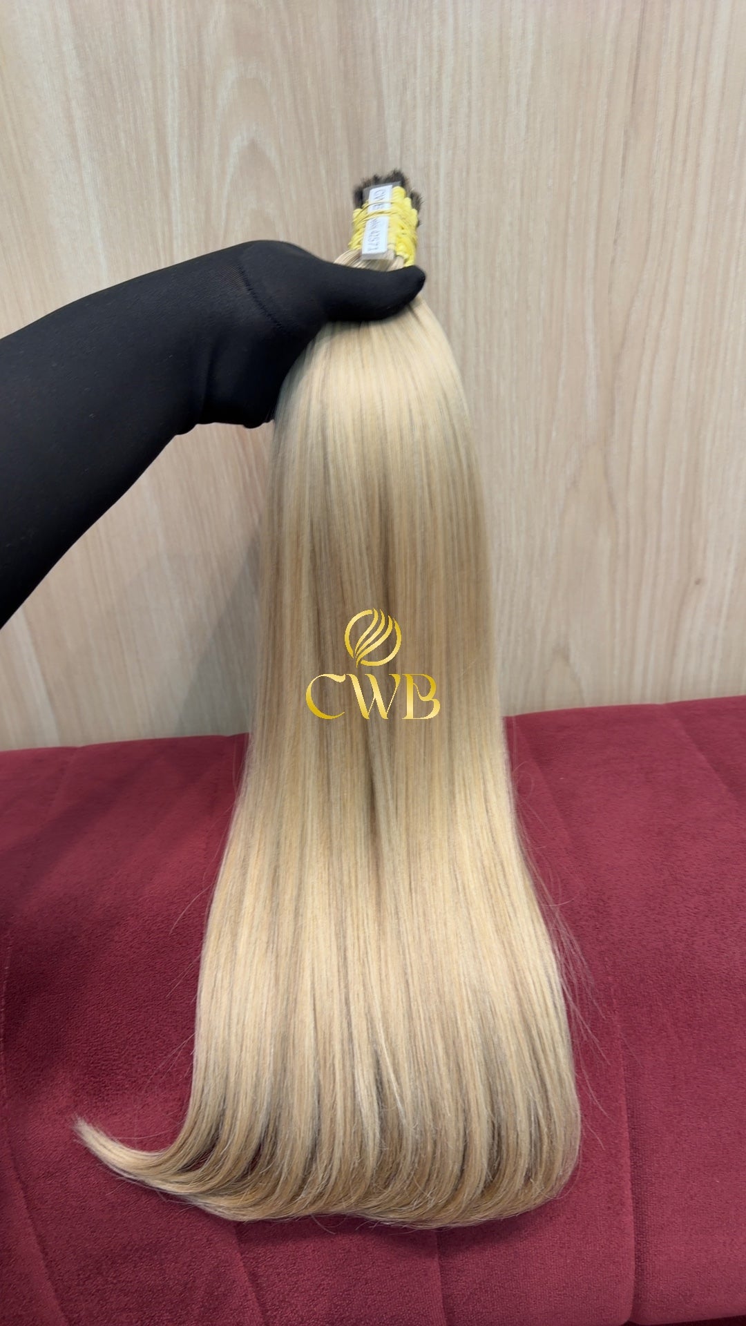 Cabelo Loiro Descolorido Mesclado 58cm 167g Brasileiro do Sul