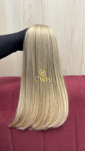 Cabelo Loiro Descolorido Moreno Iluminado 43cm 88g Brasileiro do Sul