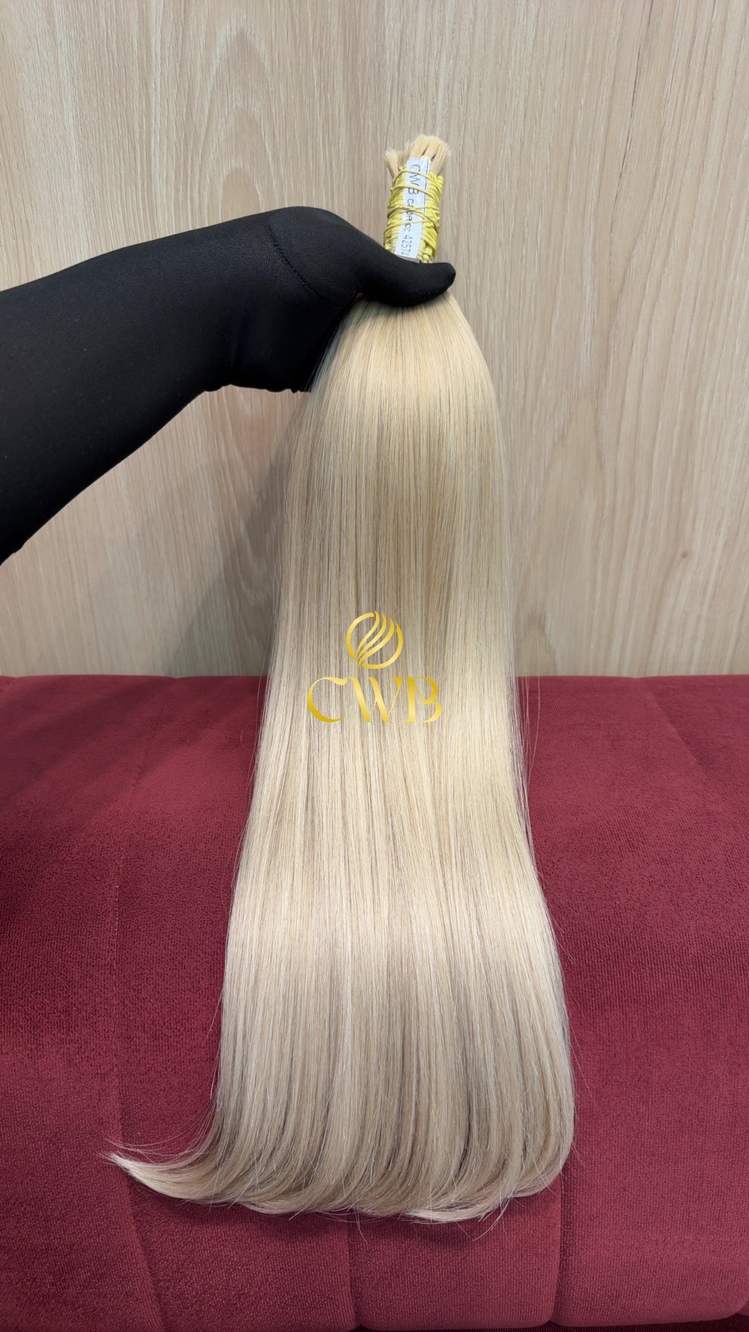 Cabelo Loiro Descolorido Global 56cm 109g Brasileiro do Sul