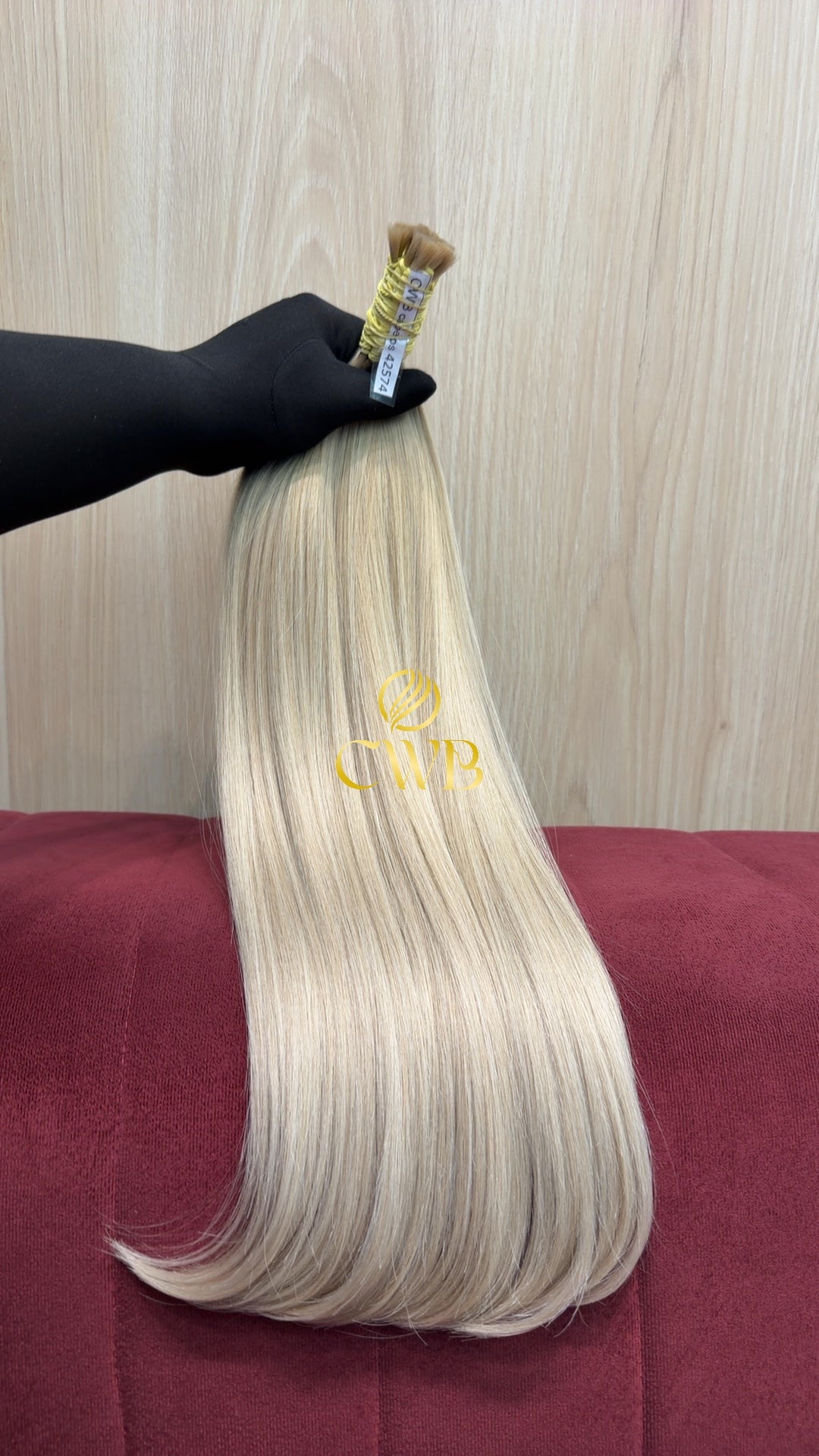 Cabelo Loiro Descolorido Global 56cm 109g Brasileiro do Sul