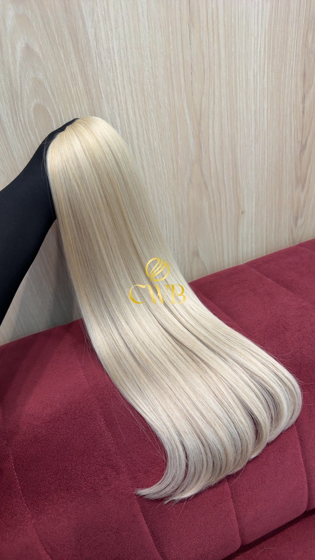 Cabelo Loiro Descolorido Global 56cm 109g Brasileiro do Sul