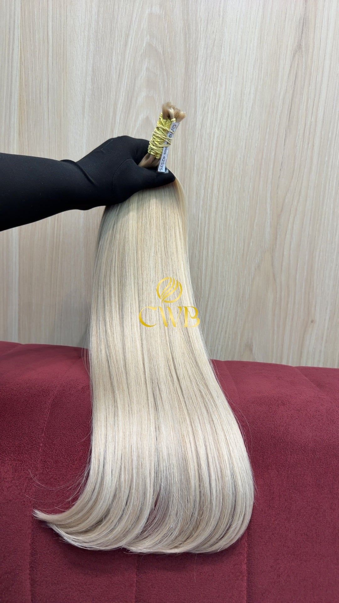 Cabelo Loiro Descolorido Global 57cm 97g Brasileiro do Sul