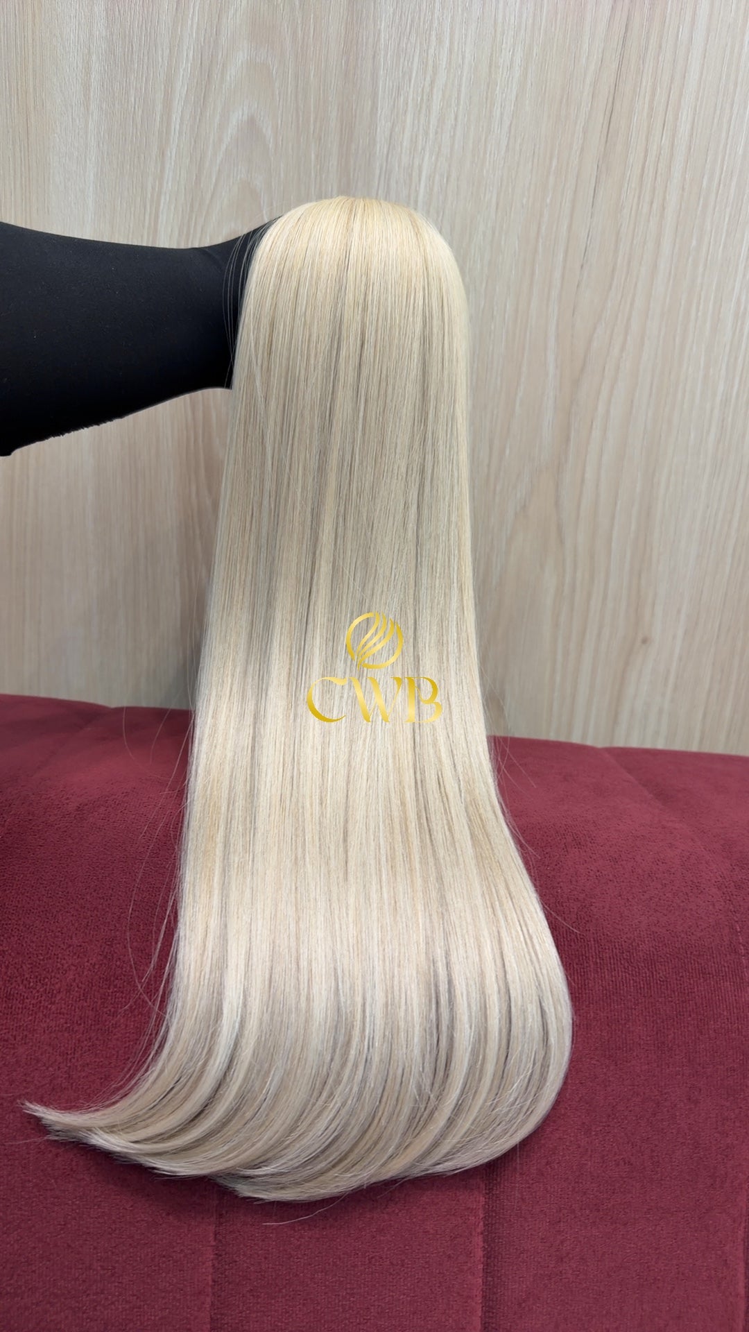 Cabelo Loiro Descolorido Global 57cm 97g Brasileiro do Sul