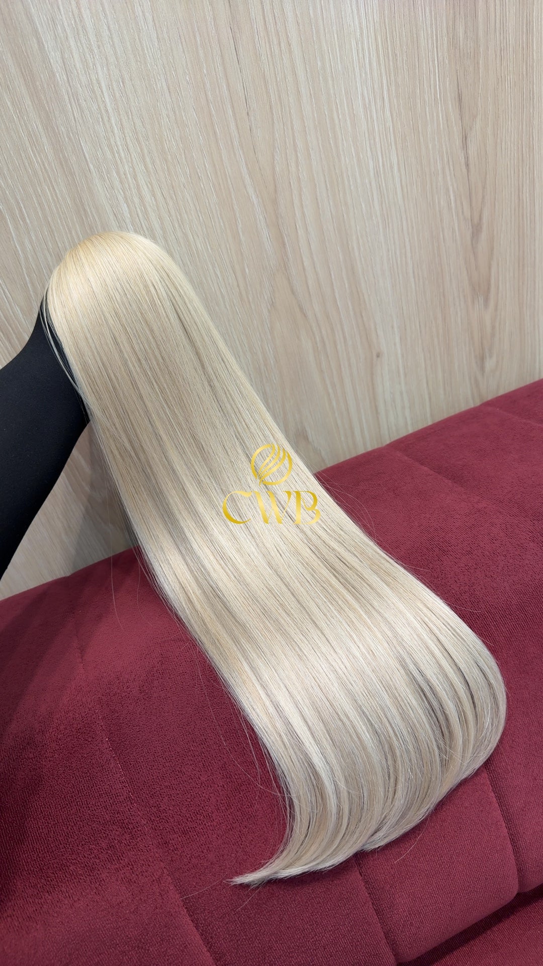 Cabelo Loiro Descolorido Global 57cm 97g Brasileiro do Sul