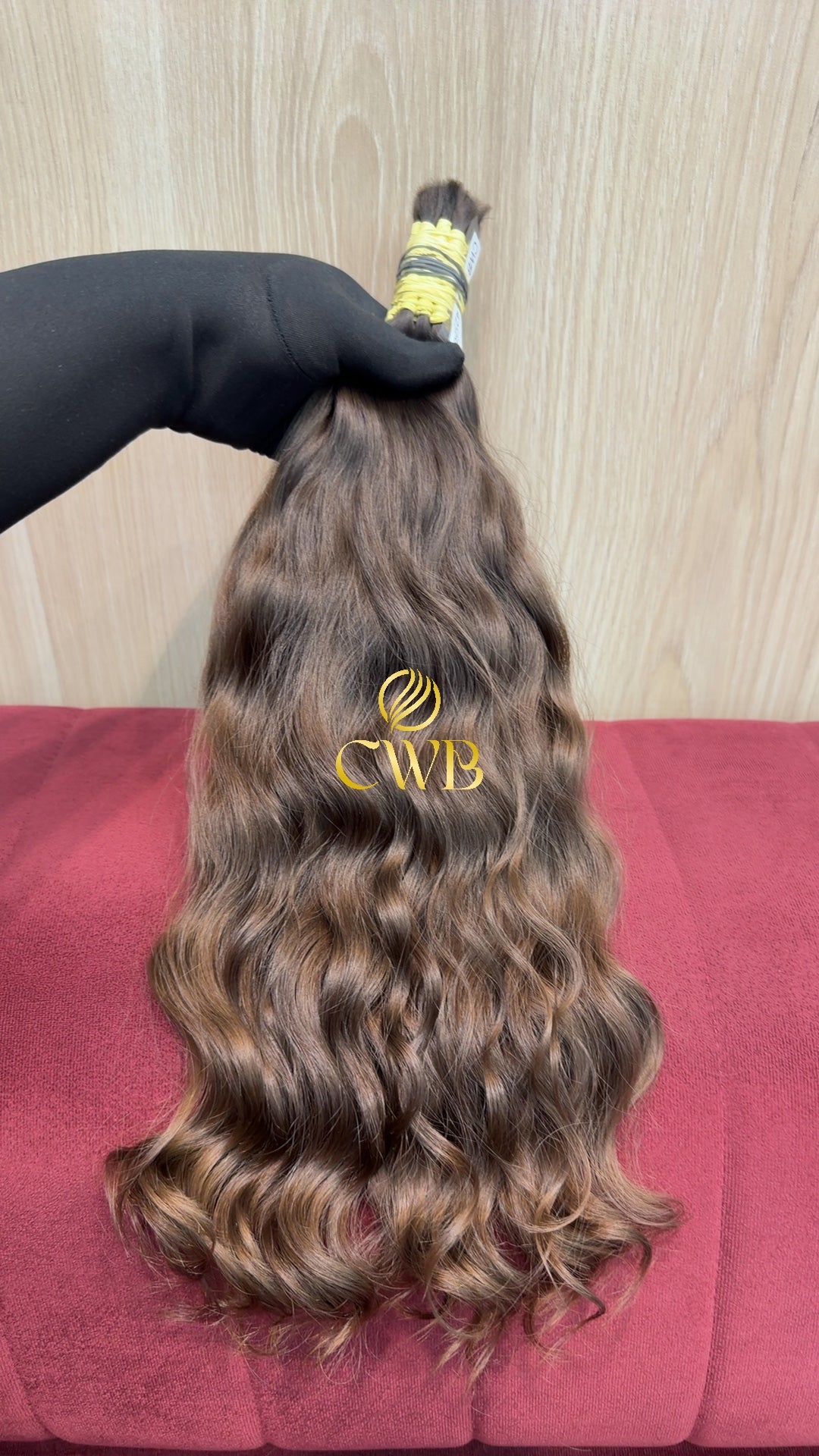 Cabelo Loiro Natural Escuro 50cm 157g Brasileiro do Sul