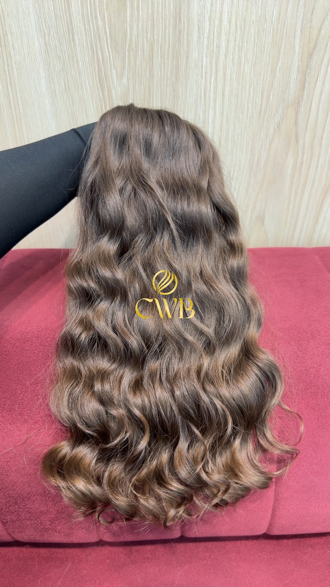 Cabelo Loiro Natural Escuro 50cm 157g Brasileiro do Sul