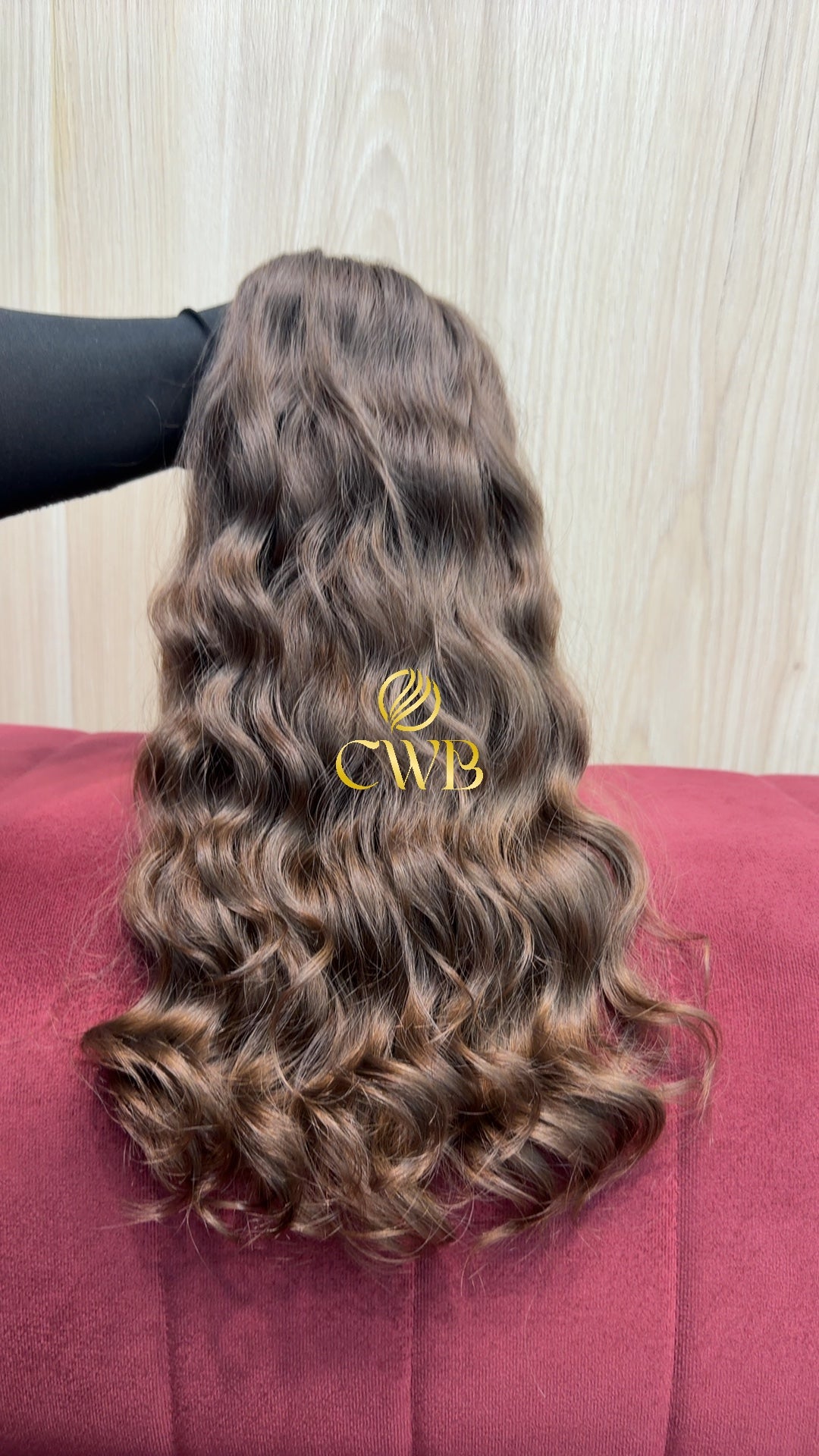 Cabelo Loiro Natural Escuro 50cm 157g Brasileiro do Sul