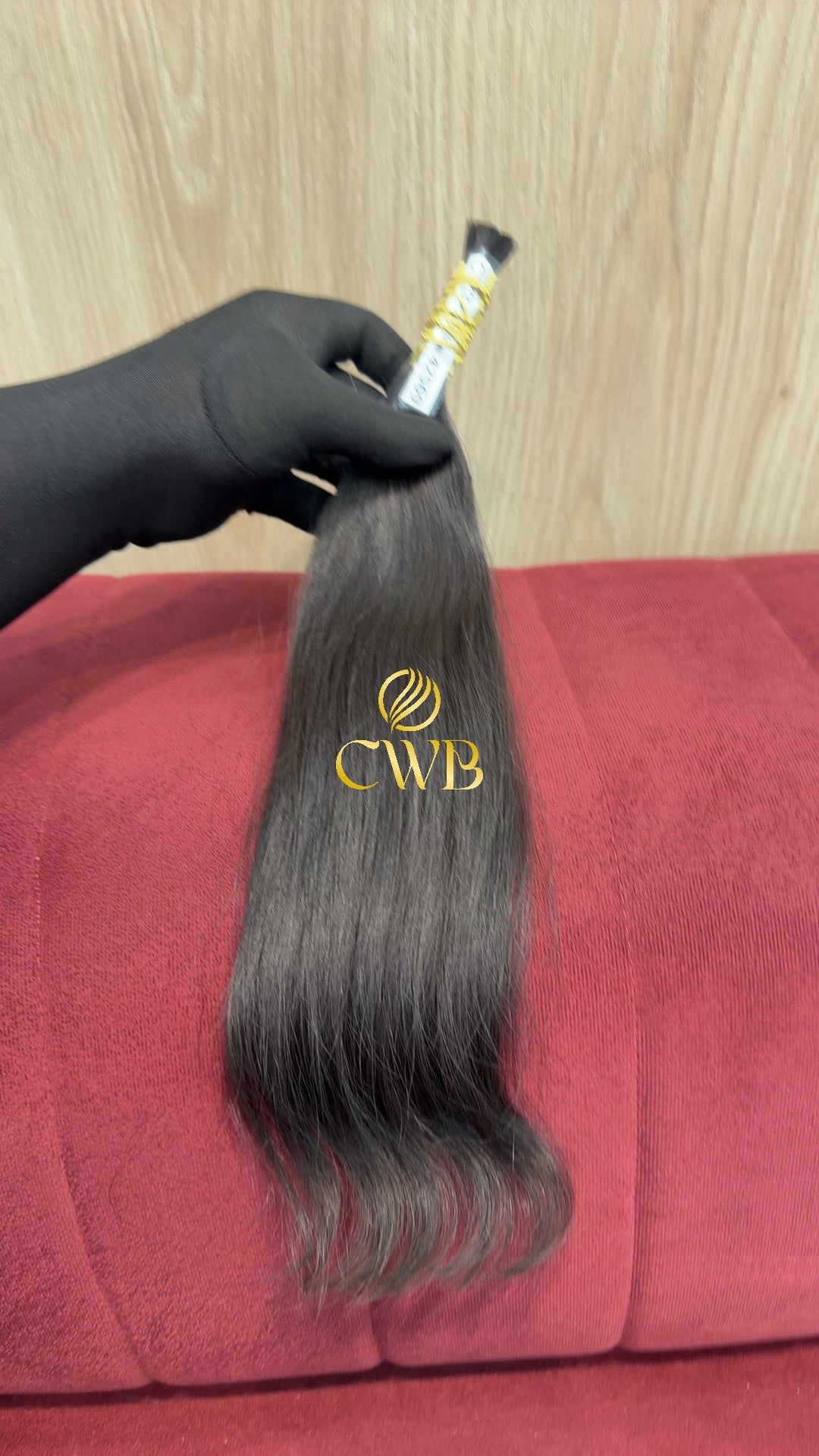 Cabelo Castanho Claro 40cm 31g Brasileiro do Sul