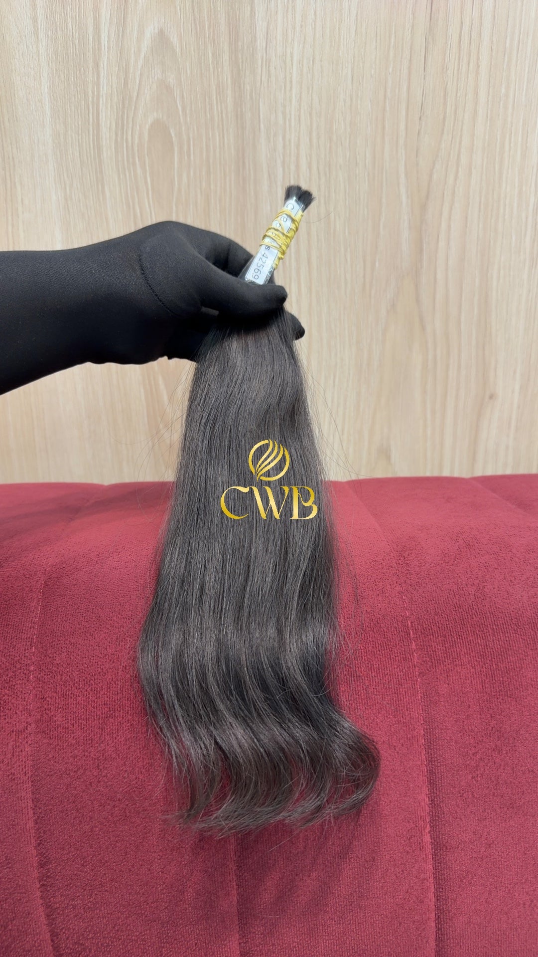 Cabelo Castanho Claro 40cm 31g Brasileiro do Sul